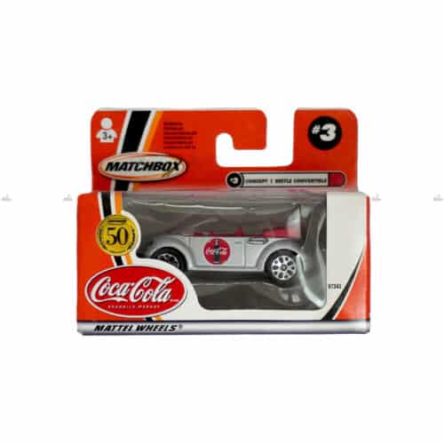 Matchbox Premium Concept 1 Beetle Convertible COCA COLA EDITION #2001