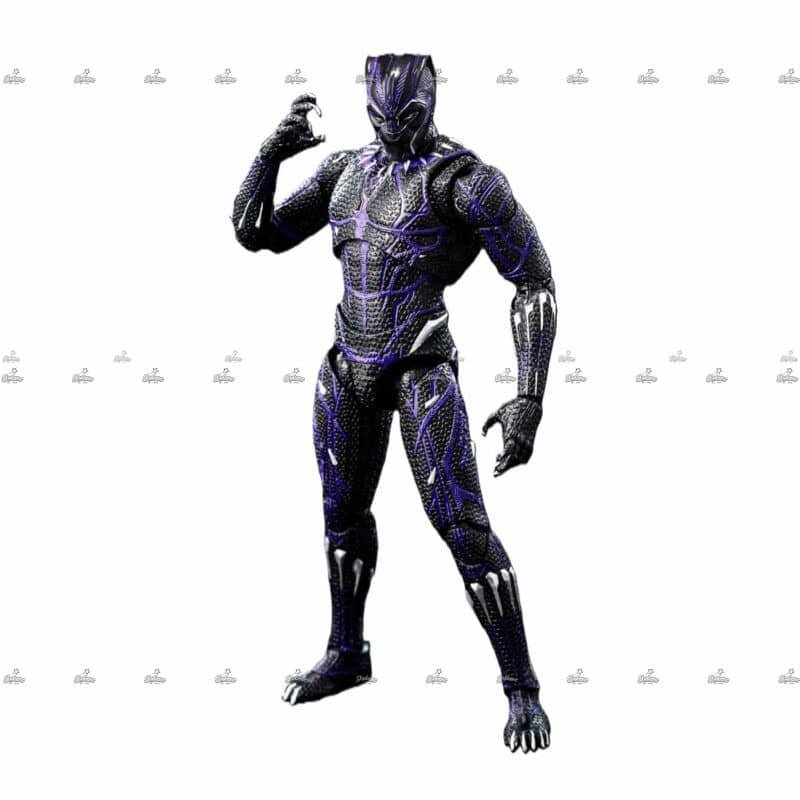 Three Zero – Black Panther Kinetic Energy Charged DLX Action Figure – MARVEL INFINITY SAGA