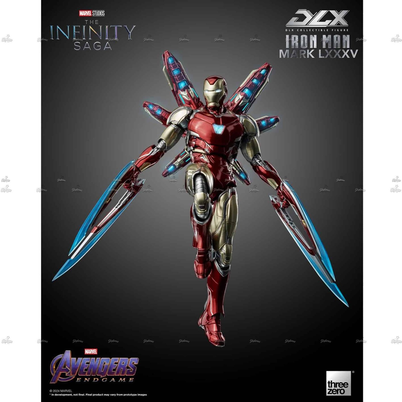 Three Zero Iron Man Mark 85 DLX Action Figure MARVEL THE INFINITY SAGA 1