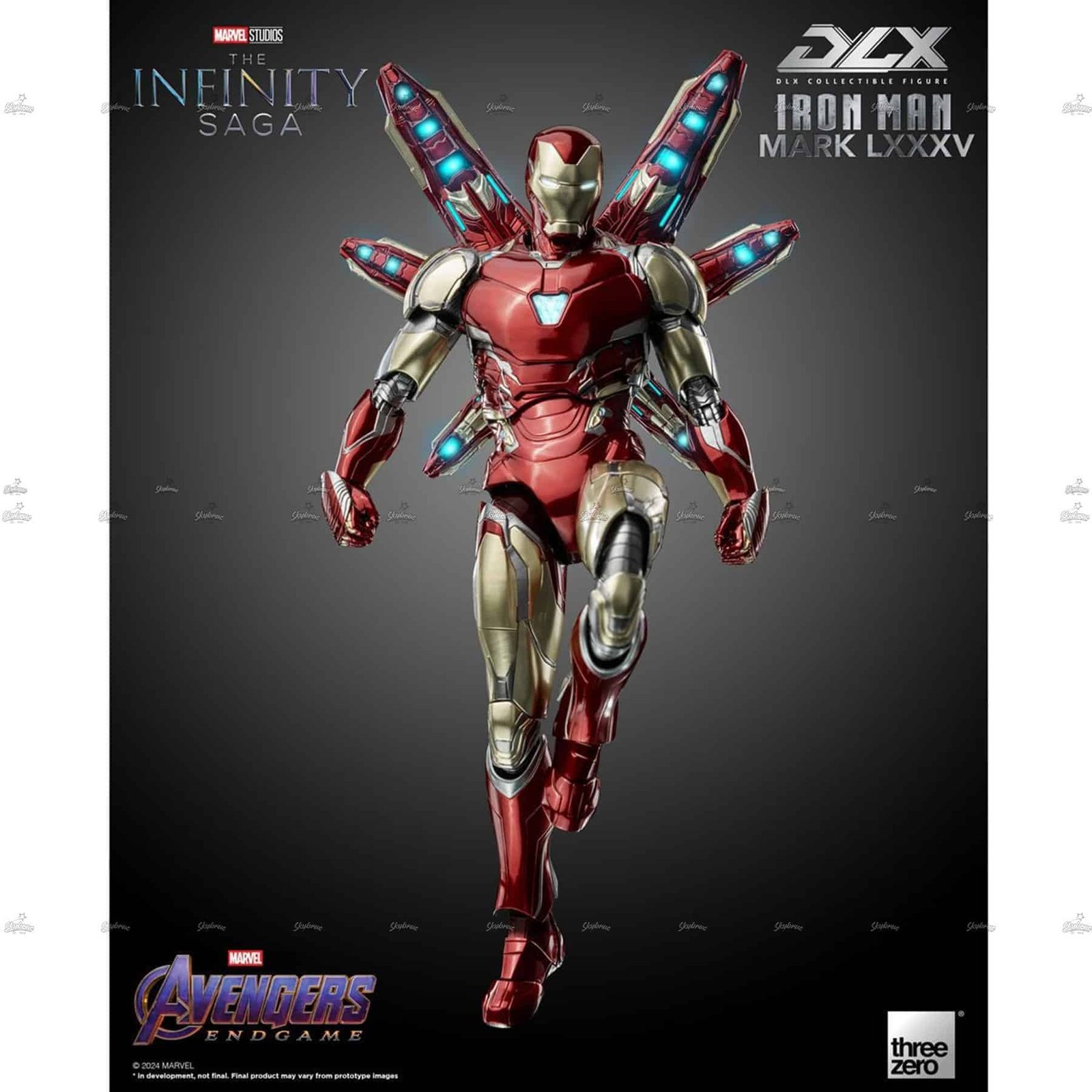 Three Zero Iron Man Mark 85 DLX Action Figure MARVEL THE INFINITY SAGA 11