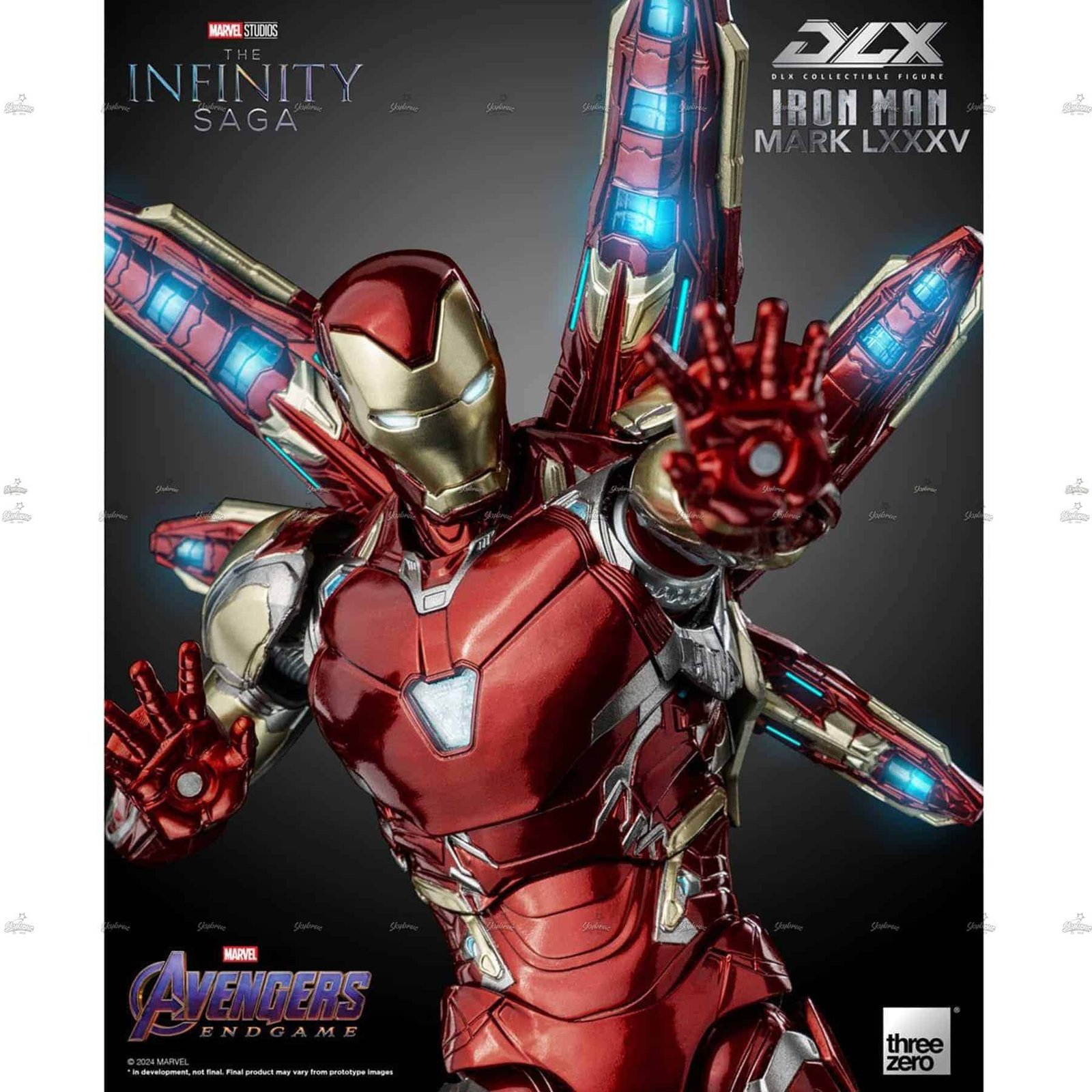 Three Zero Iron Man Mark 85 DLX Action Figure MARVEL THE INFINITY SAGA 12