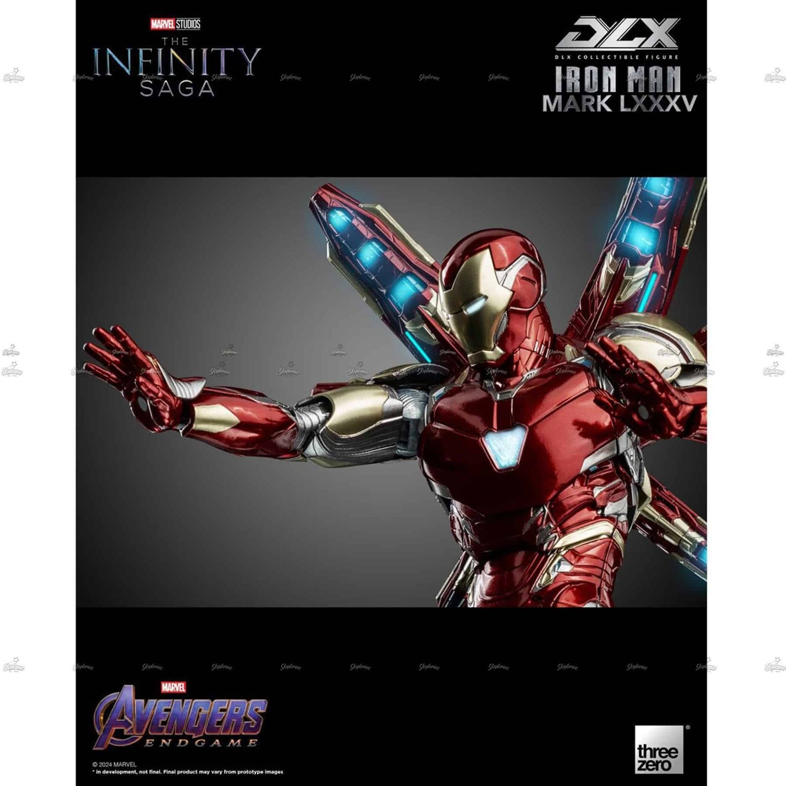 Three Zero Iron Man Mark 85 DLX Action Figure MARVEL THE INFINITY SAGA 14