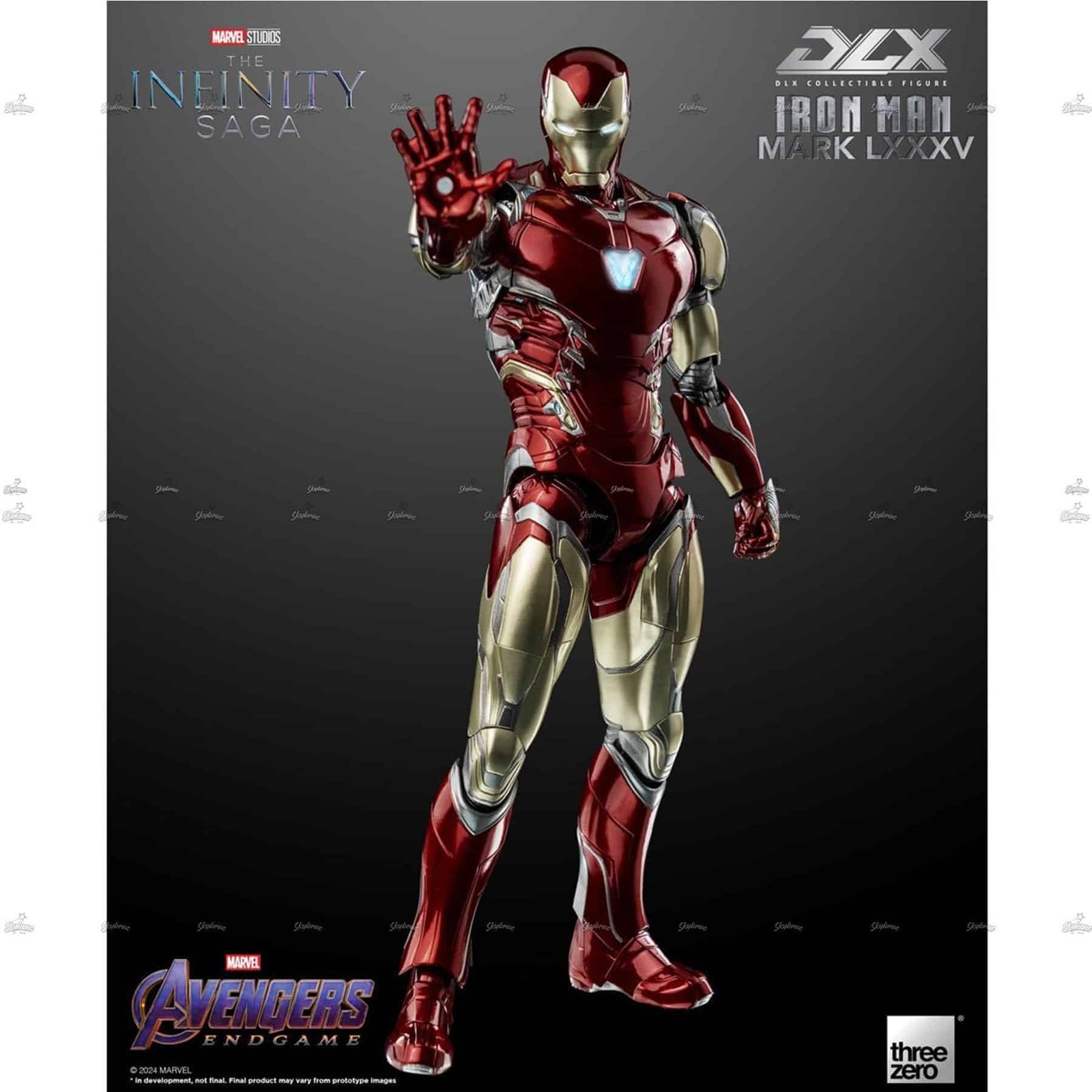 Three Zero Iron Man Mark 85 DLX Action Figure MARVEL THE INFINITY SAGA 18