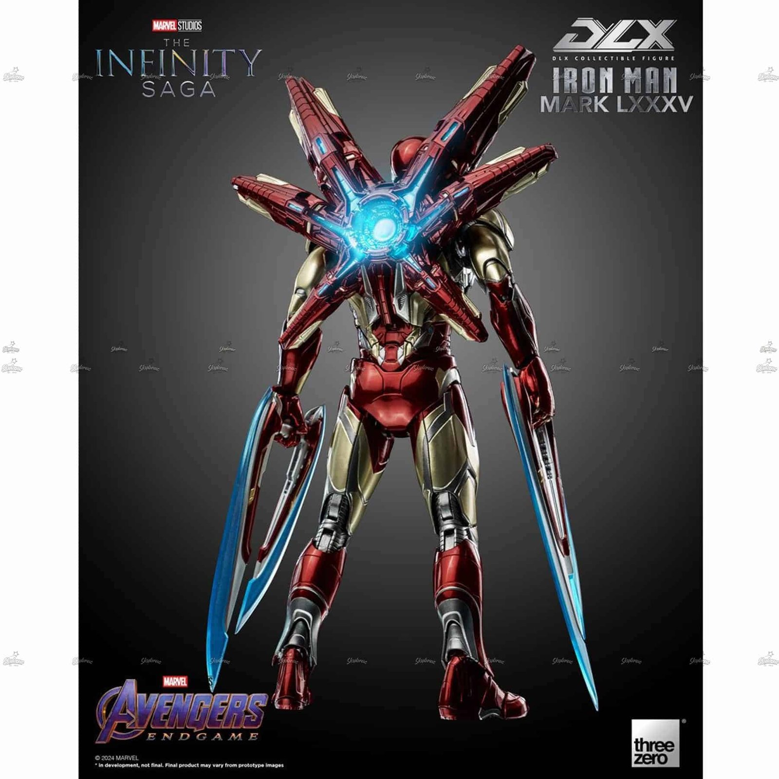 Three Zero Iron Man Mark 85 DLX Action Figure MARVEL THE INFINITY SAGA 3
