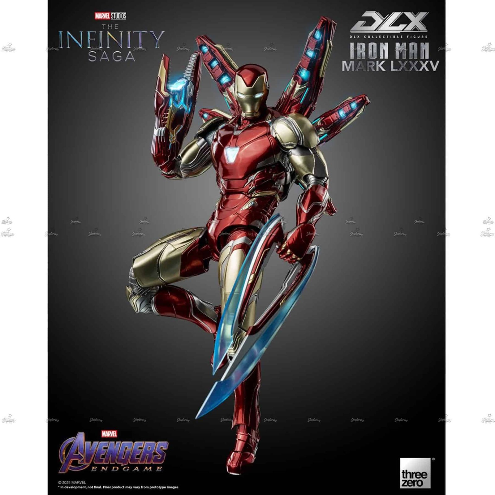 Three Zero Iron Man Mark 85 DLX Action Figure MARVEL THE INFINITY SAGA 4