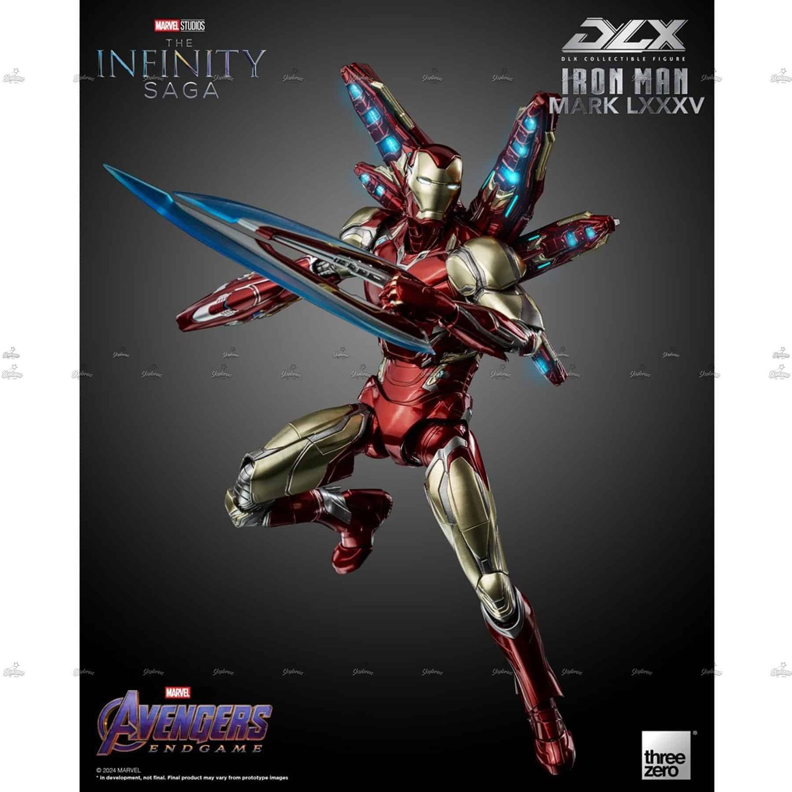 Three Zero Iron Man Mark 85 DLX Action Figure MARVEL THE INFINITY SAGA 5