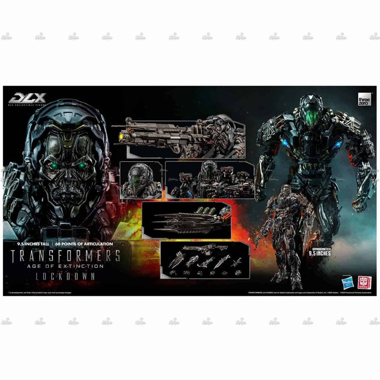 Three Zero Lockdown DLX Action Figure TRANSFORMERS AGE OF EXTINCTION 1