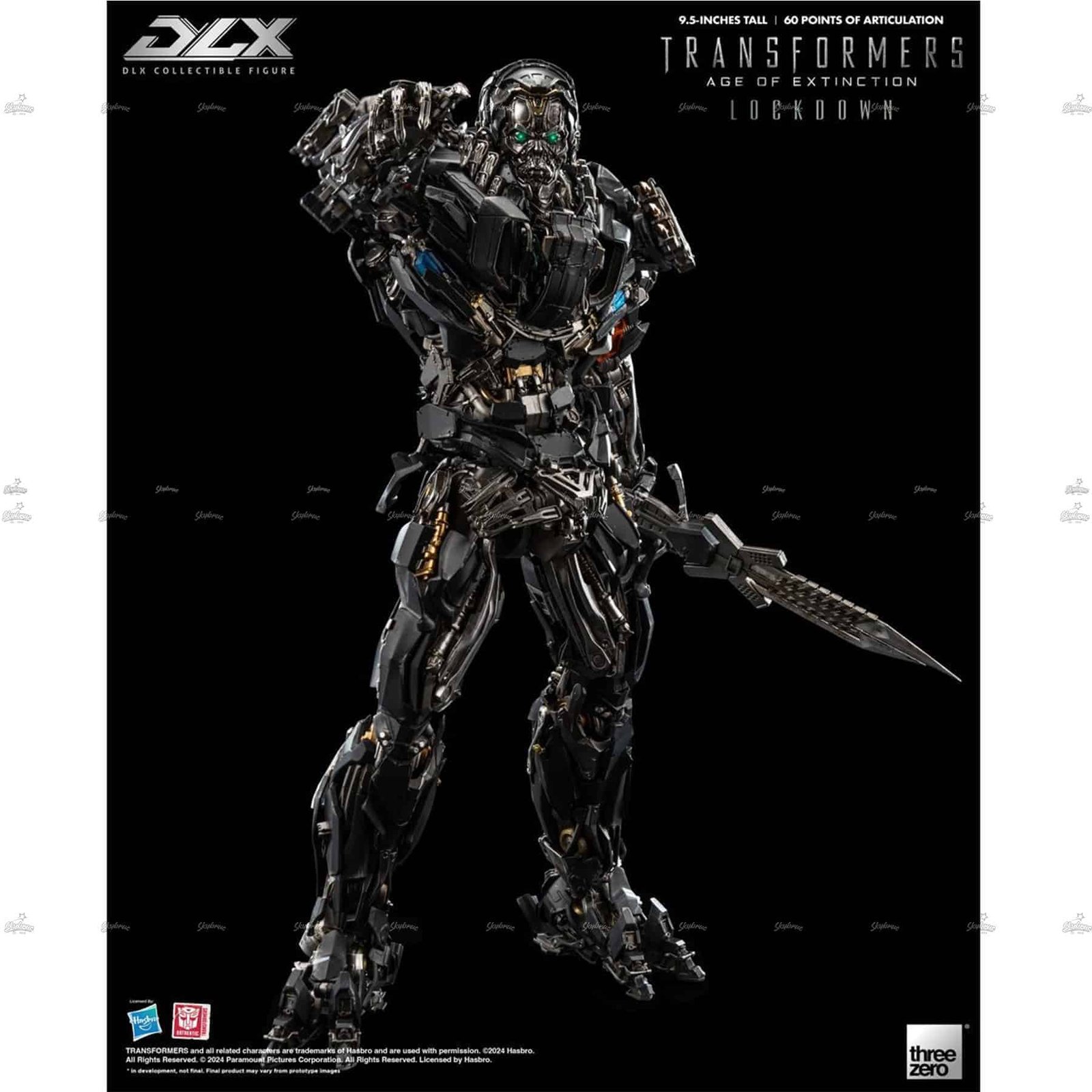 Three Zero Lockdown DLX Action Figure TRANSFORMERS AGE OF EXTINCTION 4