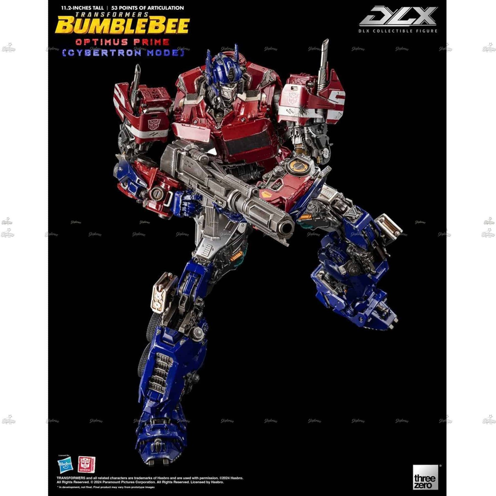 Three Zero Optimus Prime Cybertron Mode DLX Action Figure TRANSFORMERS BUMBLEBEE 10