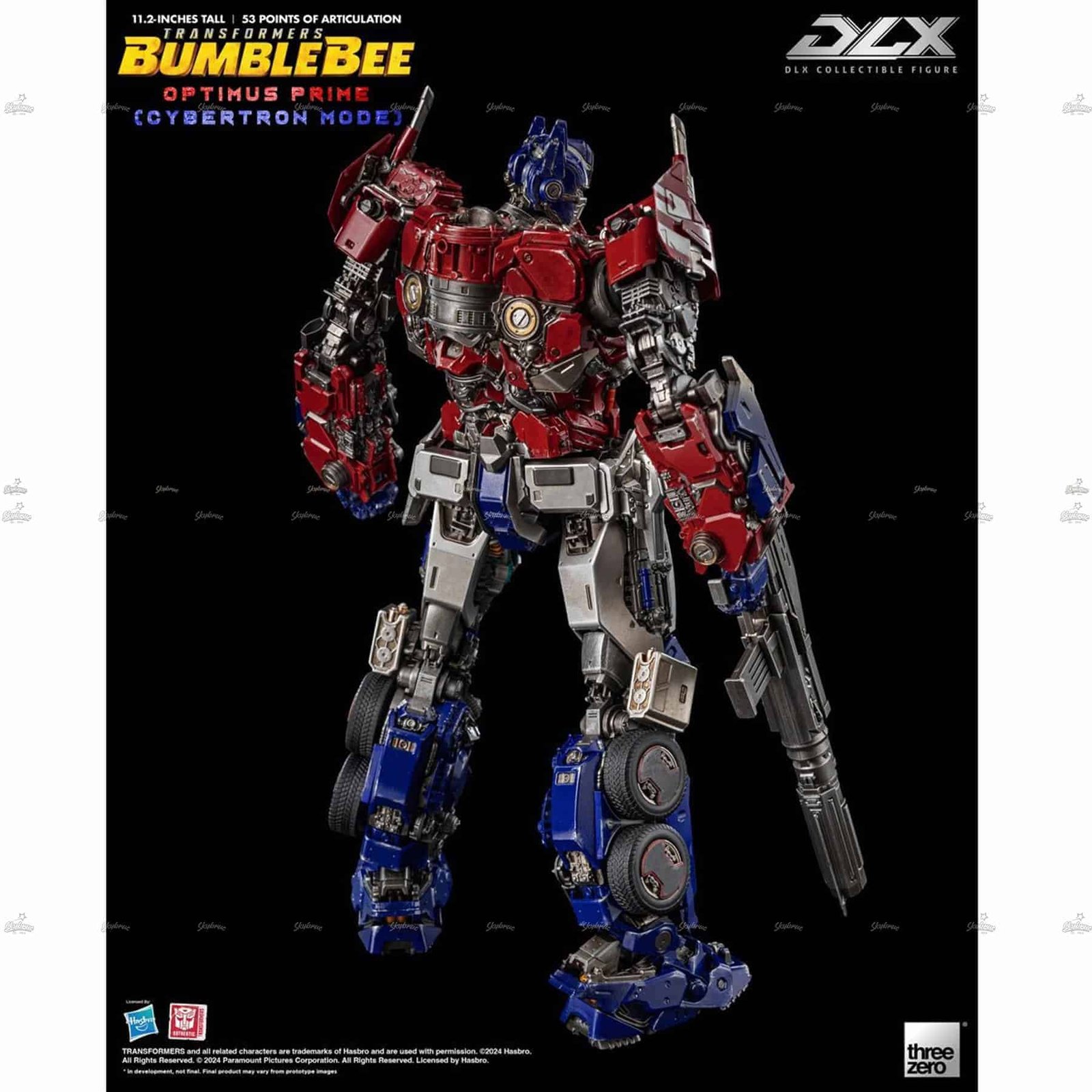 Three Zero Optimus Prime Cybertron Mode DLX Action Figure TRANSFORMERS BUMBLEBEE 12