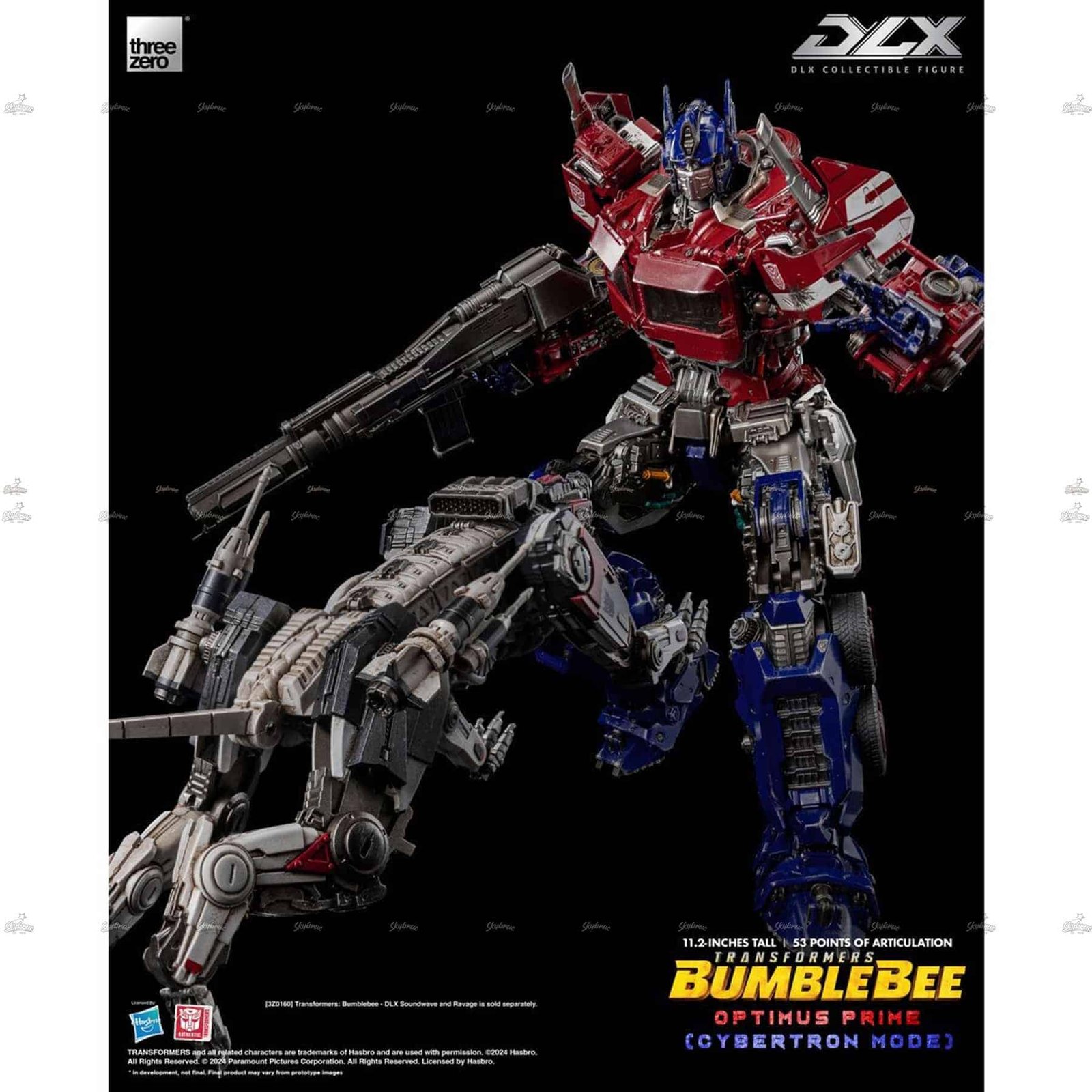 Three Zero Optimus Prime Cybertron Mode DLX Action Figure TRANSFORMERS BUMBLEBEE 13