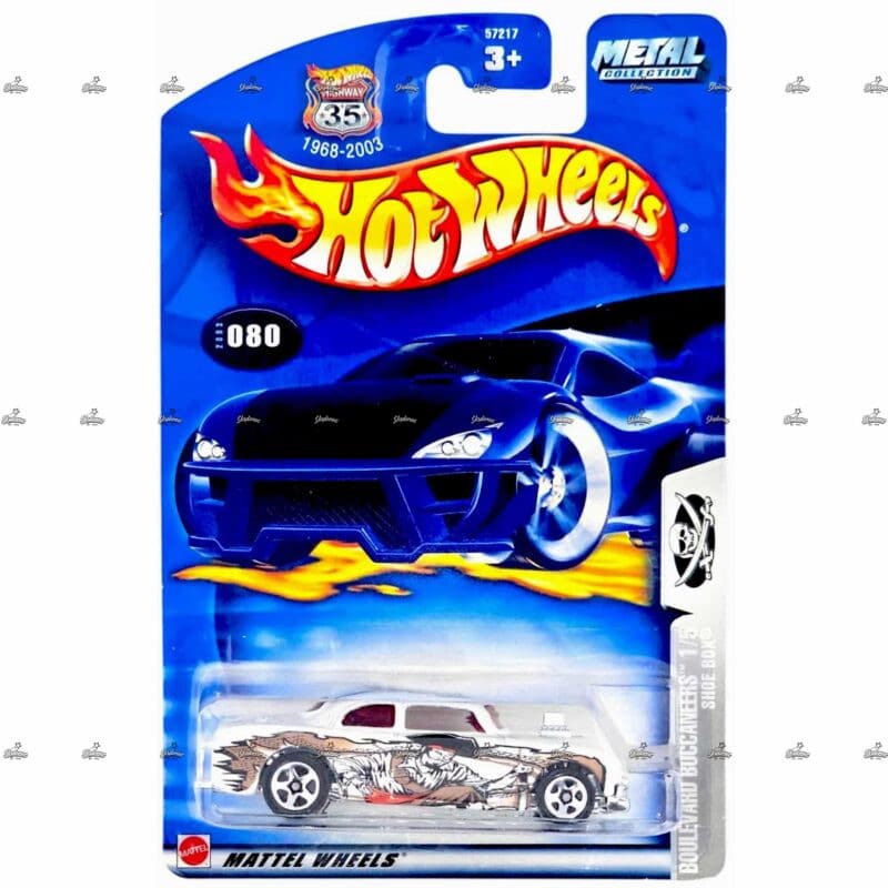 Hot Wheels Blue Card Shoe Box BOULEVARD BUCCANEERS 2003