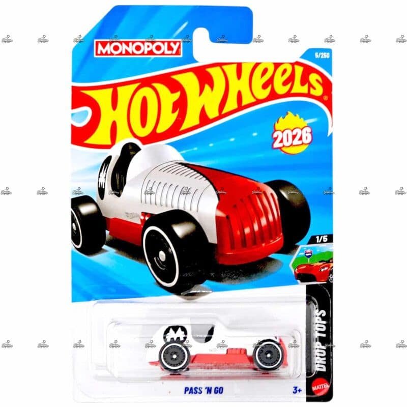 Hot Wheels Pass N Go – Drop Tops MONOPOLY 2026