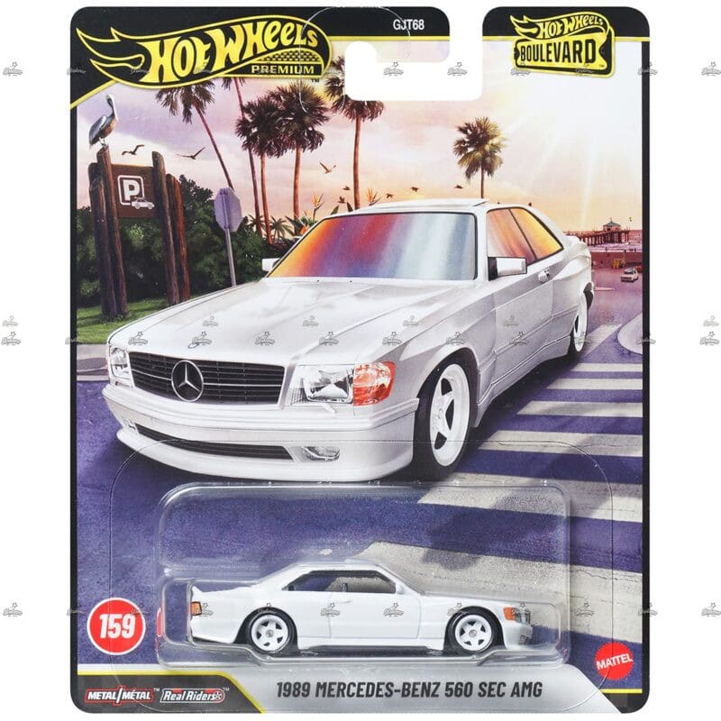 Hot Wheels Premium 1989 Mercedes Benz 560 Sec AMG #2026