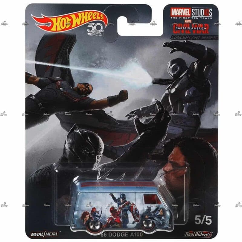 Hot Wheels Premium 66 Dodge A100 Marvel Studios Captain America Civil War2018