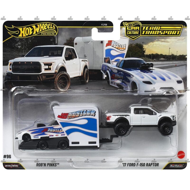 Hot Wheels Premium Team Transport Rob N Pinks 17 Ford F 150 Raptor 2026