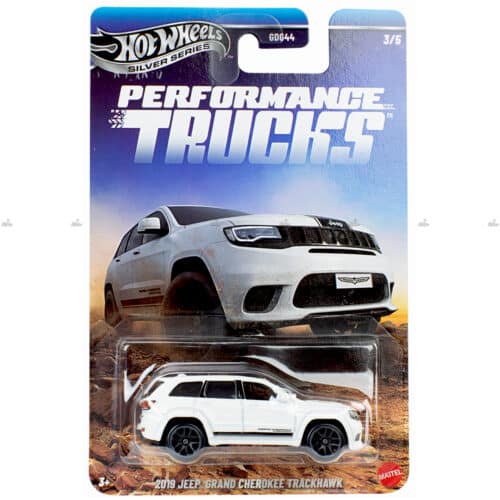 Hot Wheels Silver Series 2019 Jeep Grand Cherokee Trackhawk PERFORMANCE TRUCKS #2026
