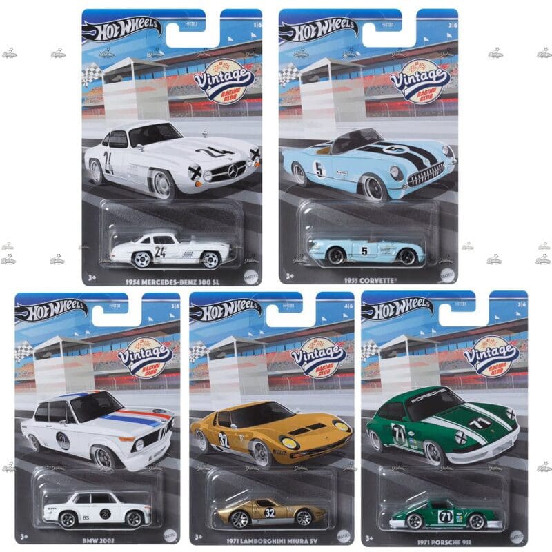 Hot Wheels Silver Series Vintage Racing Club 2024