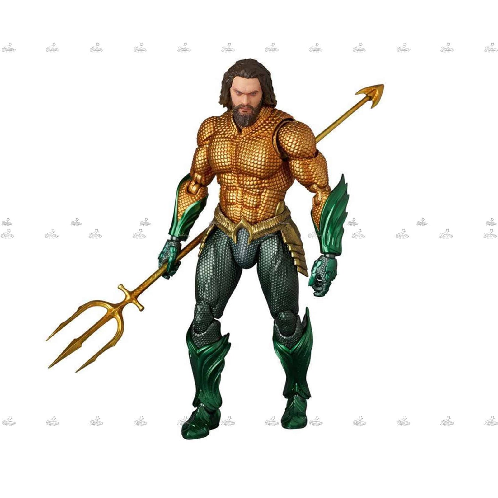 MAFEX Aquaman Gold & Green Suit AQUAMAN AND THE LOST KINGDOM DC 10