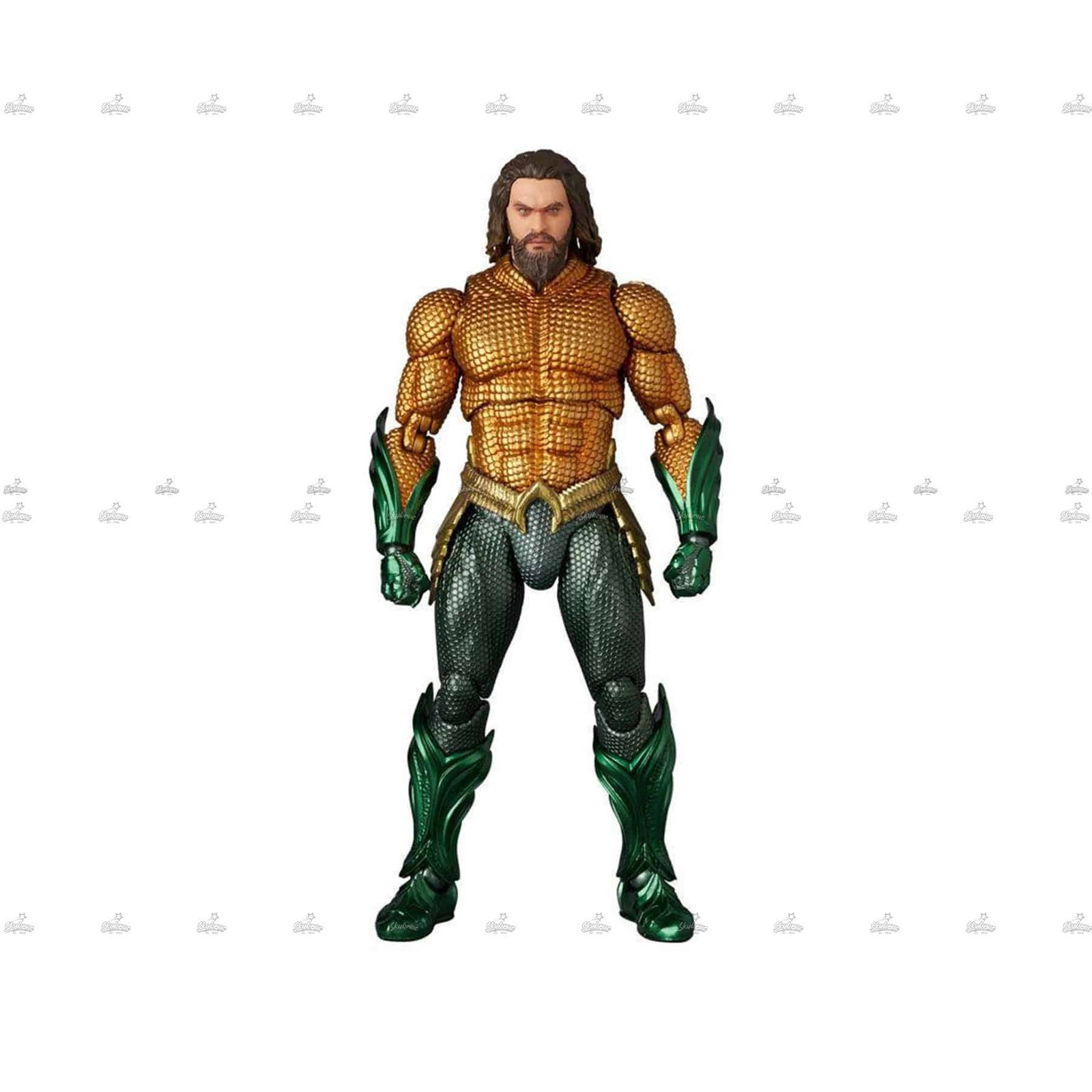 MAFEX Aquaman Gold & Green Suit AQUAMAN AND THE LOST KINGDOM DC 3