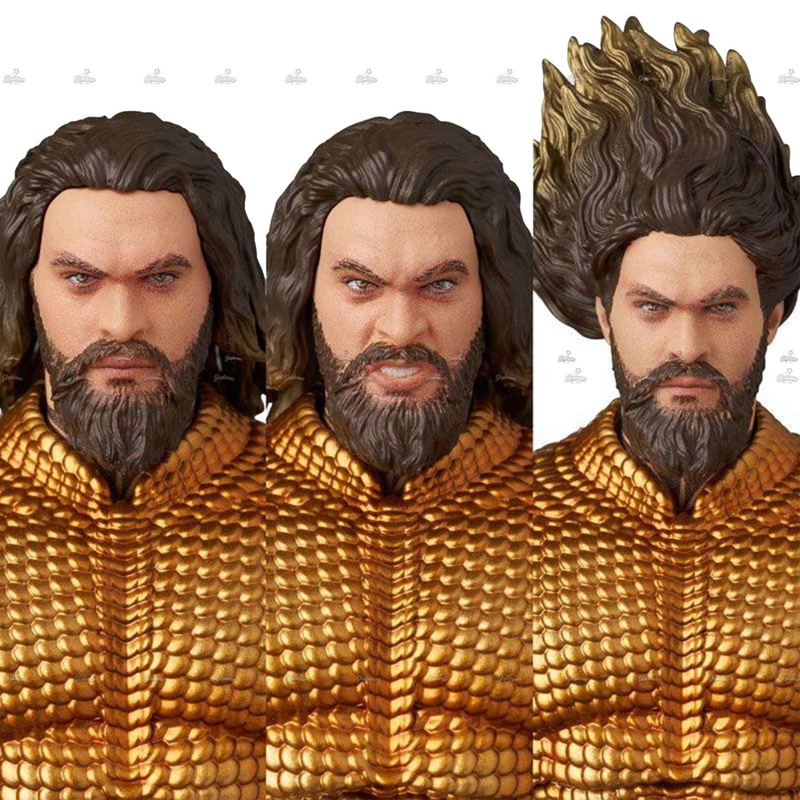 MAFEX Aquaman Gold & Green Suit AQUAMAN AND THE LOST KINGDOM DC 5