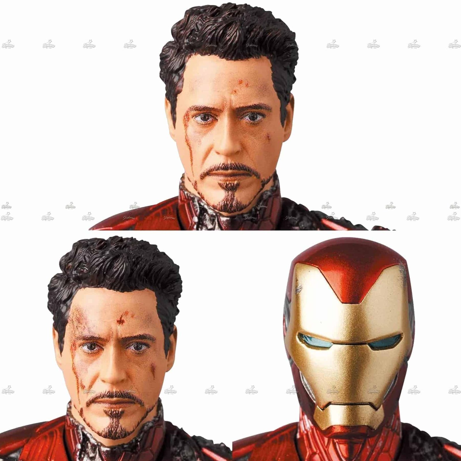 MAFEX Iron Man Mark 85 Battle Damage Ver. Figure MARVEL AVENGERS END GAME 7