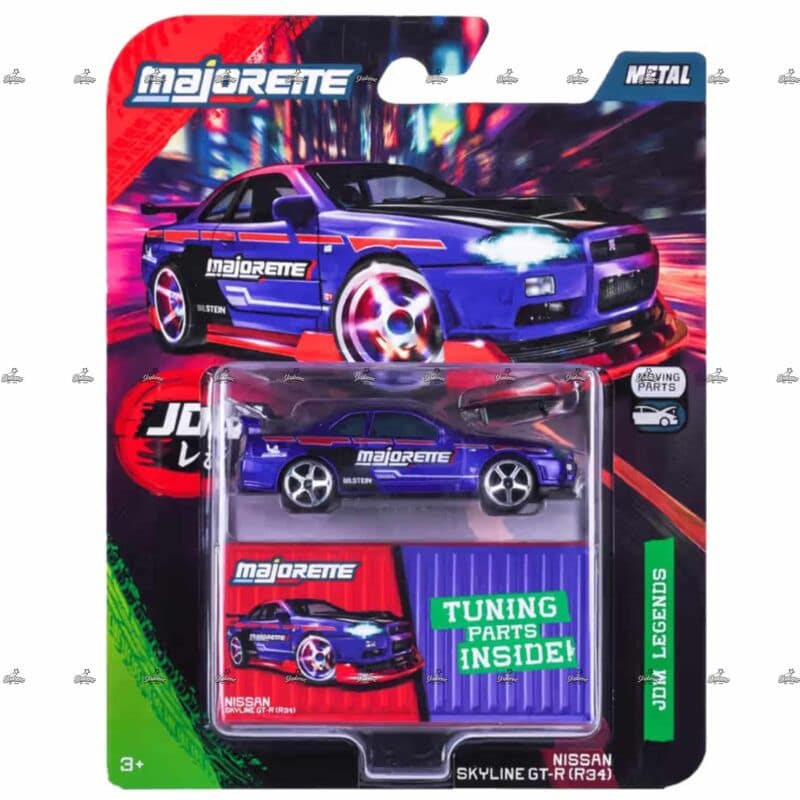 Majorette Premium Nissan Skyline GT R R34 JDM LEGENDS 2026 A