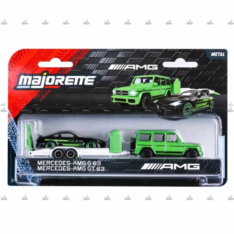 Majorette Premium Trailer Set – Mercedes AMG G 63 Mercedes AMG GT 63 AMG 2025