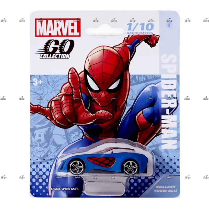 Marvel Go Collection Rapid Racer Spider Man