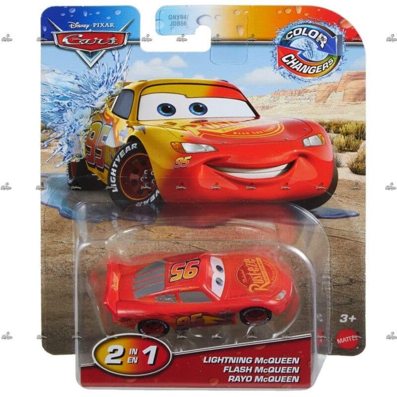 Mattel Disney Pixar Cars Lightning McQueen – Color Changers2025