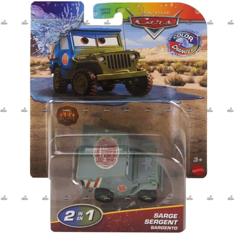 Mattel Disney Pixar Cars Sergent – Color Changers2025