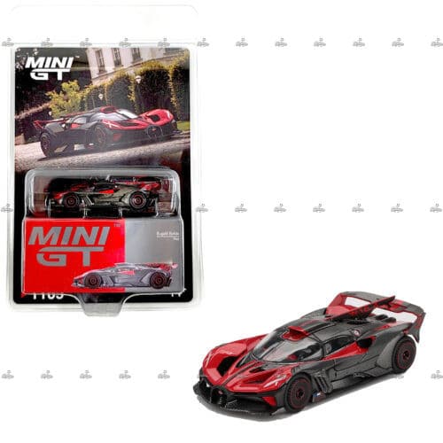 Mini GT Bugatti Bolide Red 1105