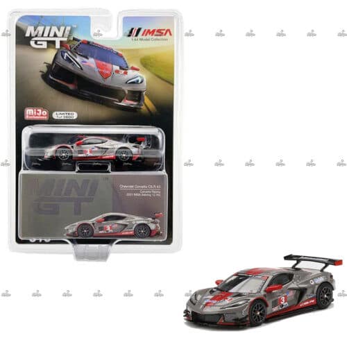 Mini GT Chevrolet Corvette C8.R 3 Corvette Racing 2021 IMSA Sebring 12 Hrs 315
