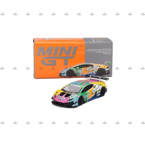 Mini GT Lamborghini Huracan GT3 EVO 19 GEAR Racing 2020 IMSA Daytona 24 Hrs552