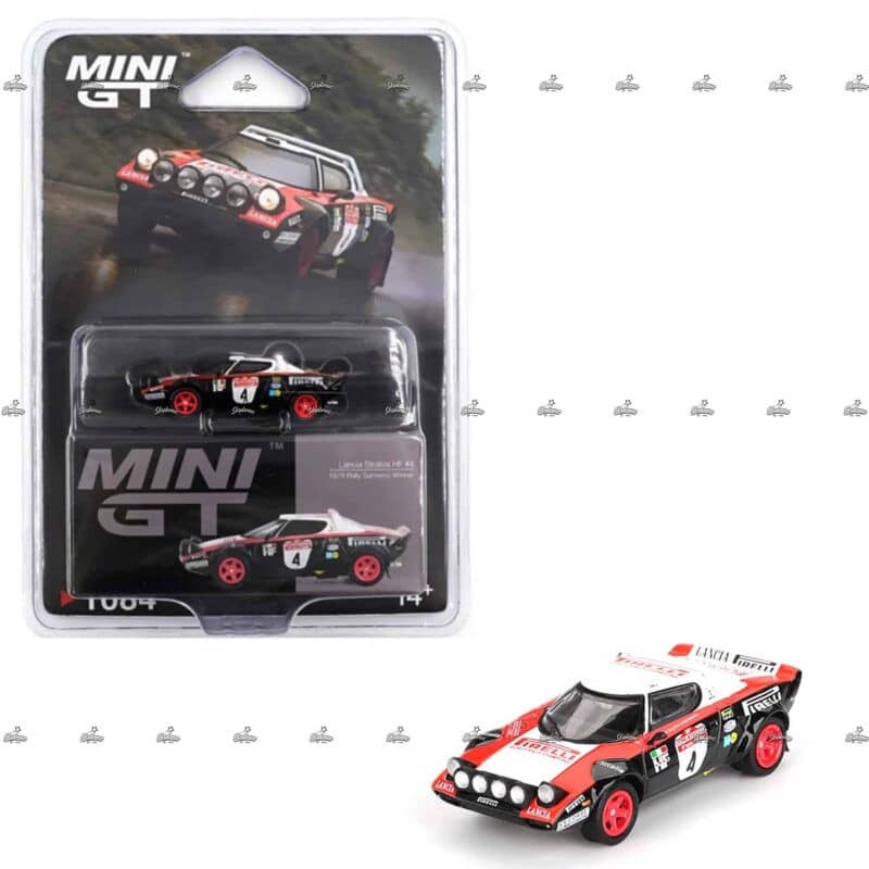 Mini GT Lancia Stratos HF 4 1978 Rally Sanremo Winner 1084
