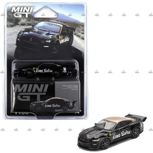 Mini GT Shelby GT500 Dragon Snake Concept Black Gold1130