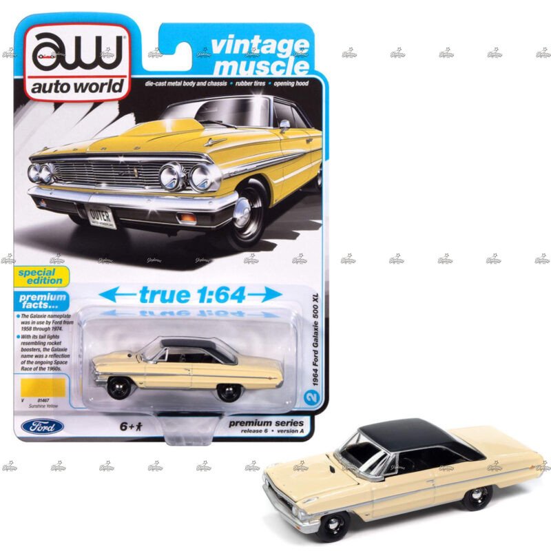 Autoworld 1964 Ford Galaxie 500 XL VINTAGE MUSCLE