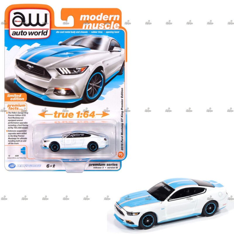 Autoworld 2016 Ford Mustang GT King Premier Edition MODERN MUSCLE