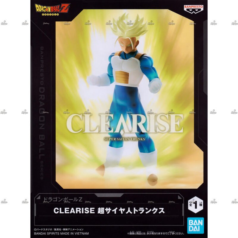 Ban Presto Dragon Ball Z CLEARISE Super Saiyan Trunks Action Figure