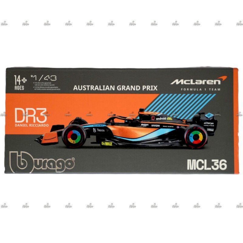 Bburago Mclaren Formula 1 Team Australian Grand Prix MCL36