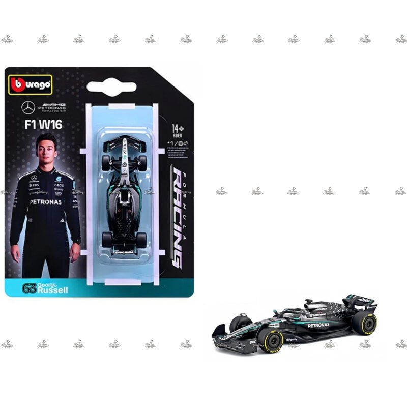 Bburago Mercedes AMG Petronas F1 W16 63 FORMULA RACING 1
