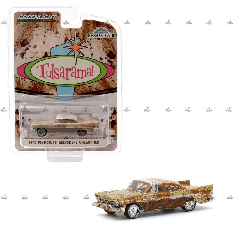 Greenlight 1957 Plymouth Belvedere Unearthed TULSARAMA