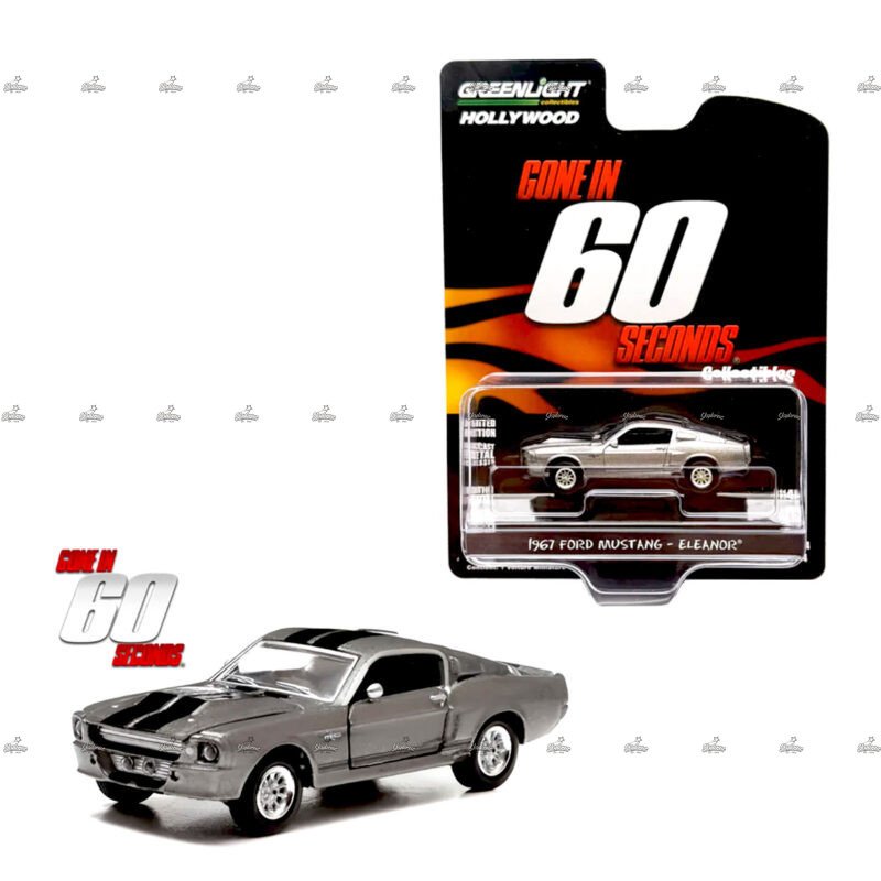 Greenlight 1967 Ford Mustang Eleanor HOLLYWOOD SERIES GONE IN 60 SECONDS