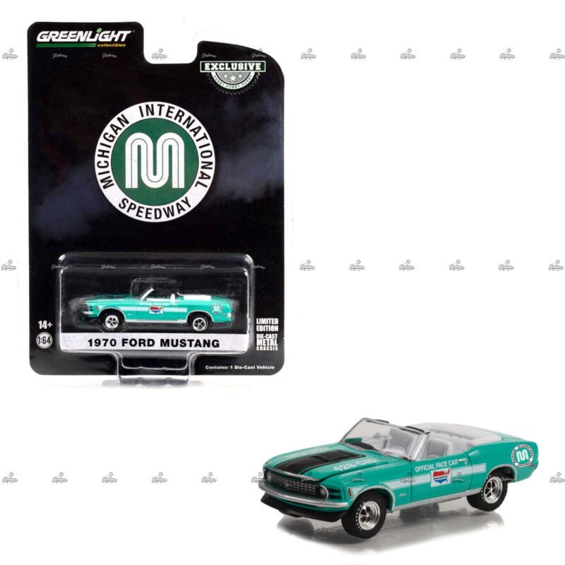 Greenlight 1970 Ford Mustang MICHIGAN INTERNATIONAL SPEEDWAY