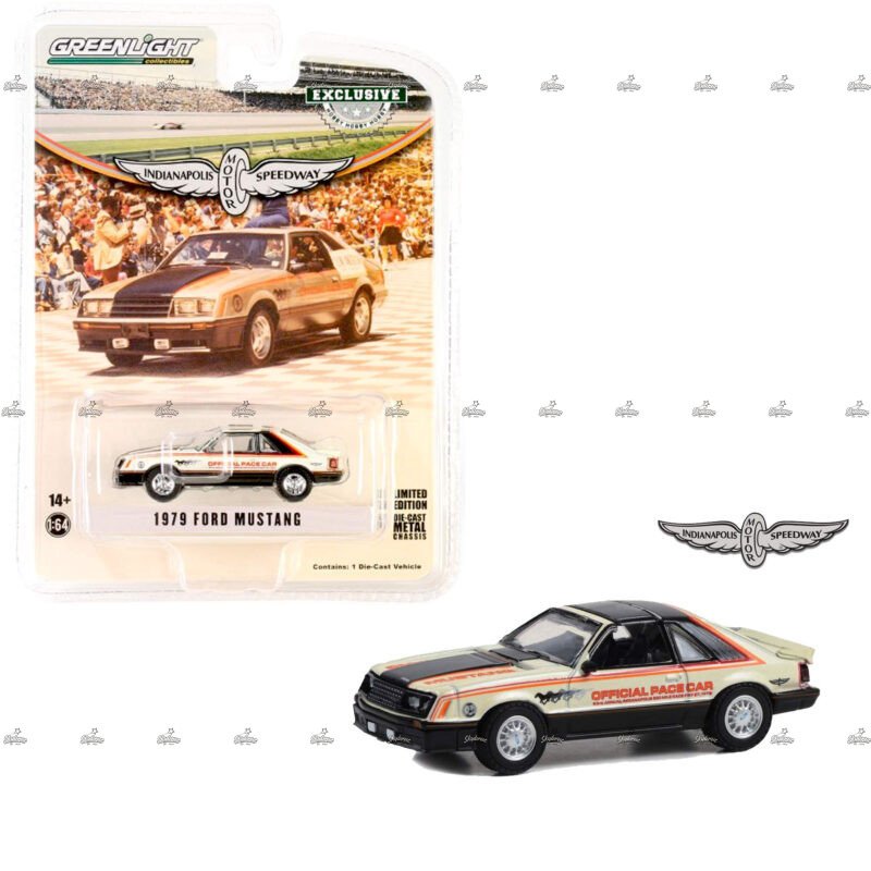 Greenlight 1979 Ford Mustang Indianapolis Motor Speedway EXCLUSIVE EDITION