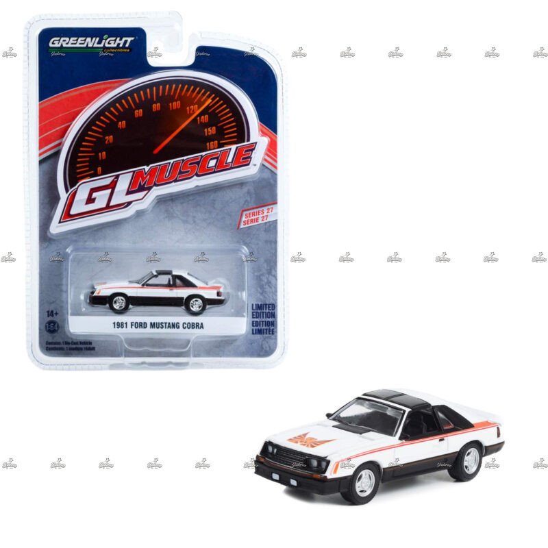Greenlight 1981 Ford Mustang Cobra GL MUSCLE