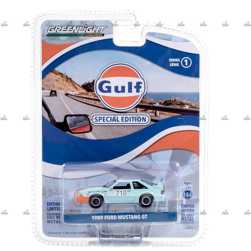 Greenlight 1989 Ford Mustang GT GULF SPECIAL EDITION