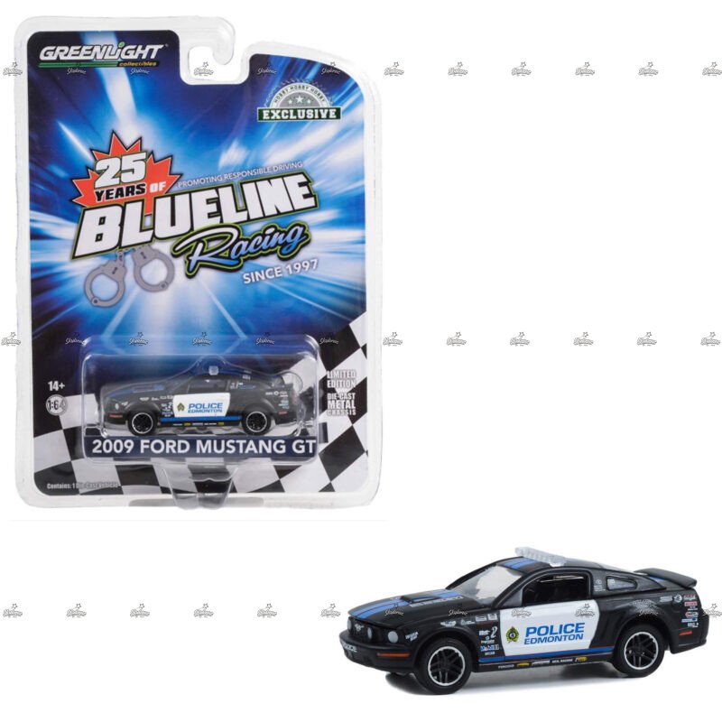 Greenlight 2009 Ford Mustang GT 25 YEARS OF BLULINE RACING