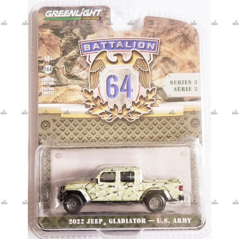 Greenlight 2020 Jeep Gladiator U.S. Army BATTALION 64