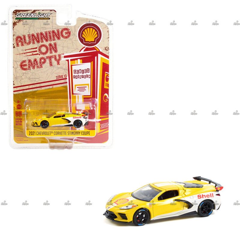Greenlight 2021 Chevrolet Corvette Stingray Coupe SHELL SERIES